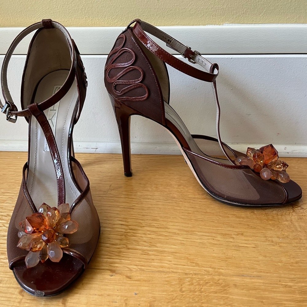 SHY Shoes Italy Size 8.5 (Europe 39) Burgundy